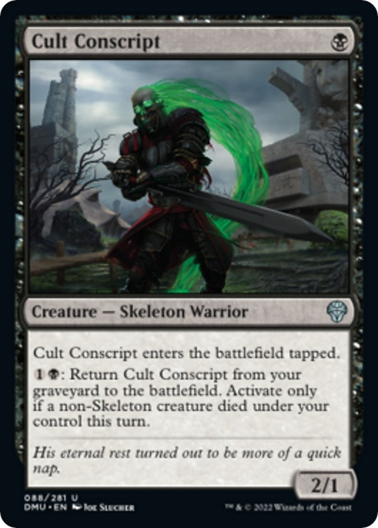 Image for Cult Conscript (88) [Dominaria United] - Magic: The Gathering
