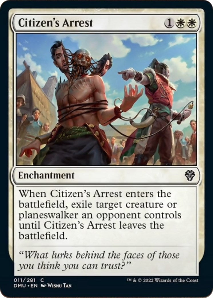 Image for Citizen's Arrest (11) [Dominaria United] - Magic: The Gathering