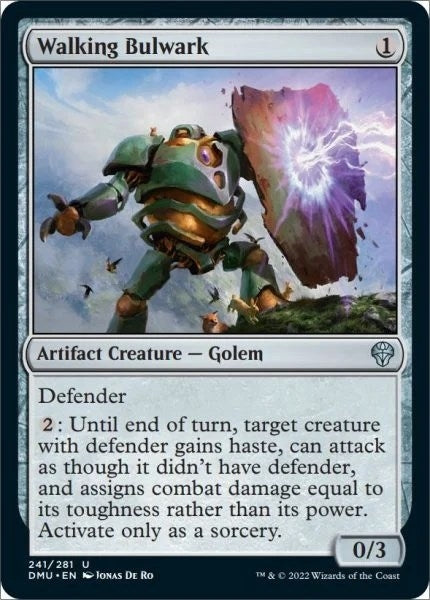 Image for Walking Bulwark (241) [Dominaria United] - Magic: The Gathering