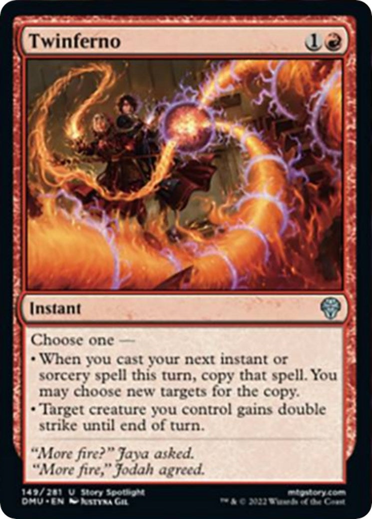 Image for Twinferno (149) [Dominaria United] - Magic: The Gathering