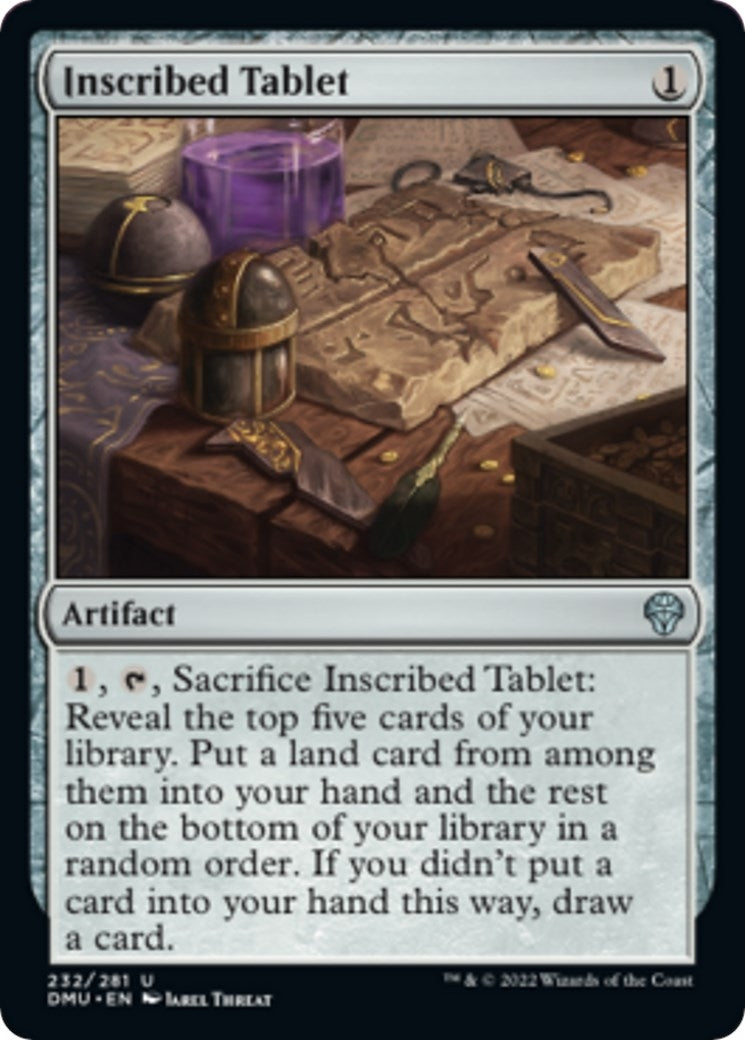 Image for Inscribed Tablet (232) [Dominaria United] - Magic: The Gathering