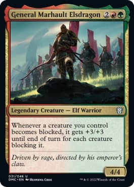 Image for General Marhault Elsdragon (31) [Dominaria United] - Magic: The Gathering