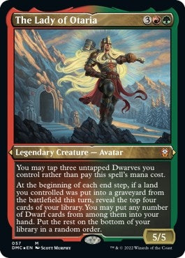 Image for The Lady of Otaria (Foil Etched) (57) [Dominaria United] - Magic: The Gathering