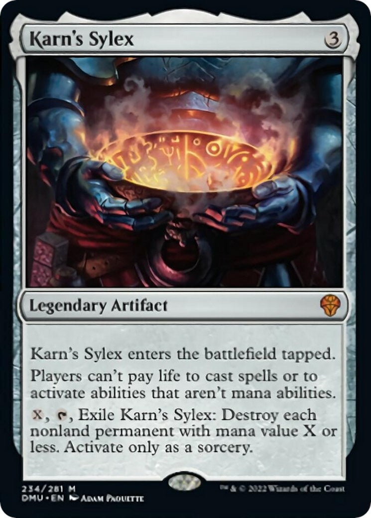 Image for Karn's Sylex (234) [Dominaria United] - Magic: The Gathering