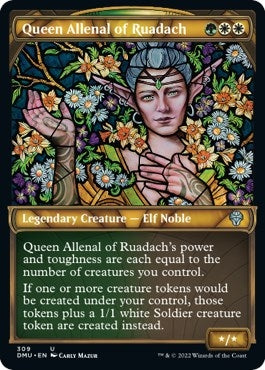Image for Queen Allenal of Ruadach (Showcase) (309) [Dominaria United] - Magic: The Gathering