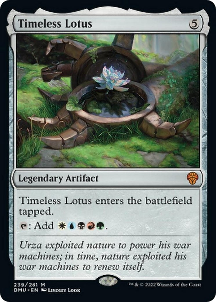 Image for Timeless Lotus (239) [Dominaria United] - Magic: The Gathering