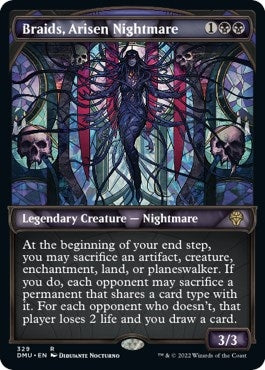 Image for Braids, Arisen Nightmare (Textured Foil) (329) [Dominaria United] - Magic: The Gathering