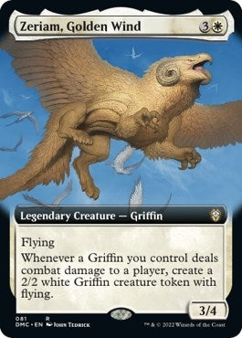 Image for Zeriam, Golden Wind (Extended Art) (81) [Dominaria United] - Magic: The Gathering