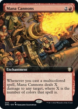 Image for Mana Cannons (Extended Art) (83) [Dominaria United] - Magic: The Gathering