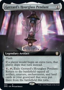 Image for Gerrard's Hourglass Pendant (Extended Art) (93) [Dominaria United] - Magic: The Gathering
