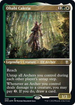 Image for Ohabi Caleria (Foil Etched) (58) [Dominaria United] - Magic: The Gathering