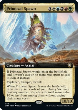 Image for Primeval Spawn (Extended Art) (89) [Dominaria United] - Magic: The Gathering