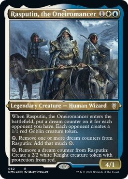 Rasputin, the Oneiromancer (Foil Etched) (62) [Commander: Dominaria United]
