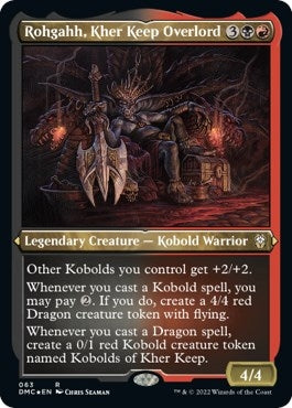 Image for Rohgahh, Kher Keep Overlord (Foil Etched) (63) [Dominaria United] - Magic: The Gathering