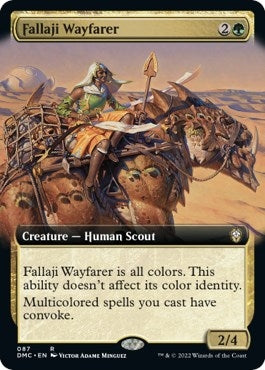 Image for Fallaji Wayfarer (Extended Art) (87) [Dominaria United] - Magic: The Gathering