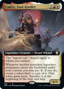 Image for Cadric, Soul Kindler (Extended Art) (86) [Dominaria United] - Magic: The Gathering