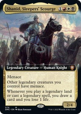 Image for Shanid, Sleepers' Scourge (Extended Art) (79) [Dominaria United] - Magic: The Gathering