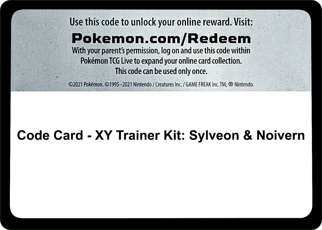Image for Code Card - XY Trainer Kit: Sylveon & Noivern [XY Trainer Kit: Sylveon & Noivern] - Pokemon