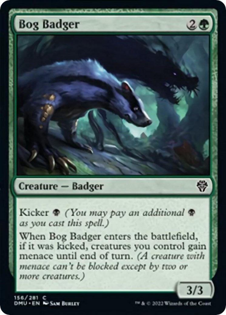 Image for Bog Badger (156) [Dominaria United] - Magic: The Gathering