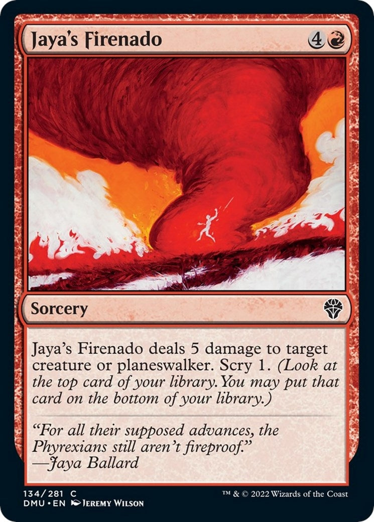 Image for Jaya's Firenado (134) [Dominaria United] - Magic: The Gathering