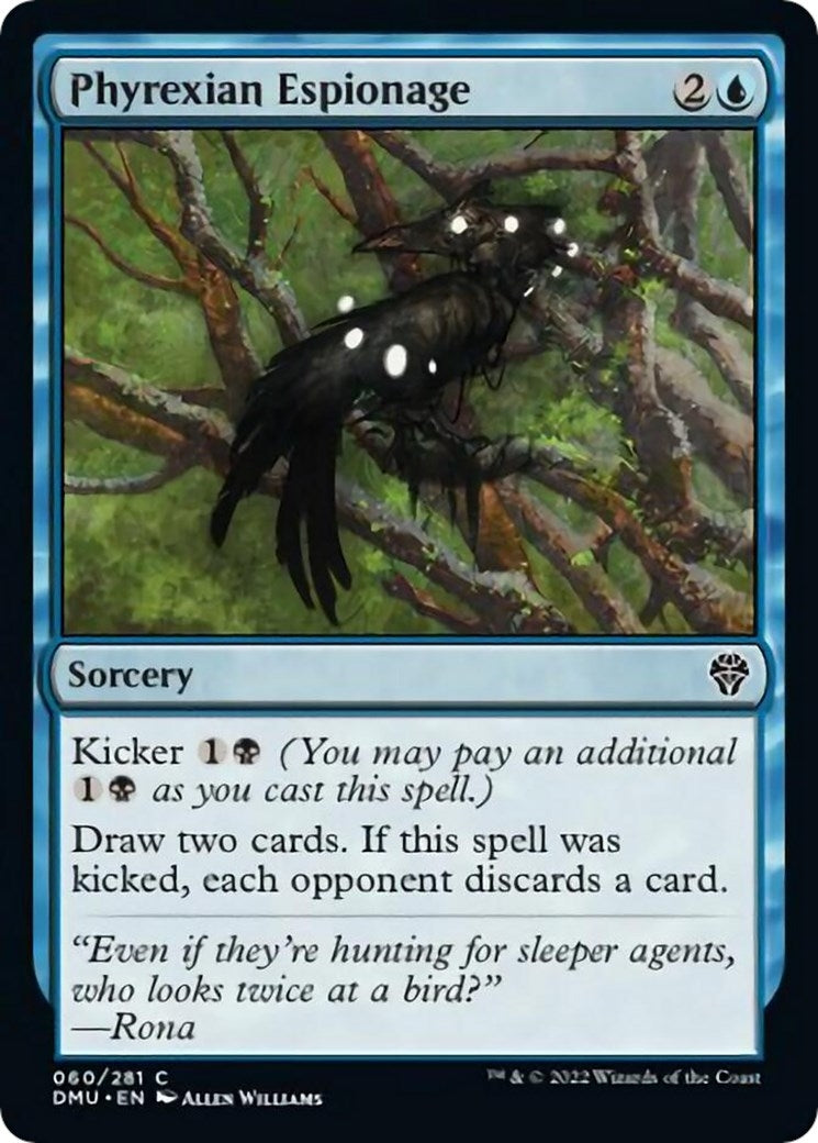Image for Phyrexian Espionage (60) [Dominaria United] - Magic: The Gathering