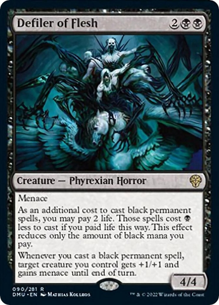 Image for Defiler of Flesh (90) [Dominaria United] - Magic: The Gathering