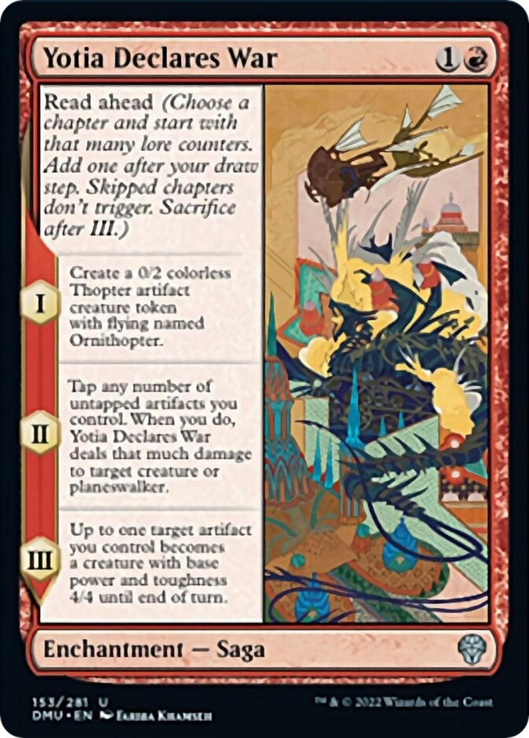 Image for Yotia Declares War (153) [Dominaria United] - Magic: The Gathering