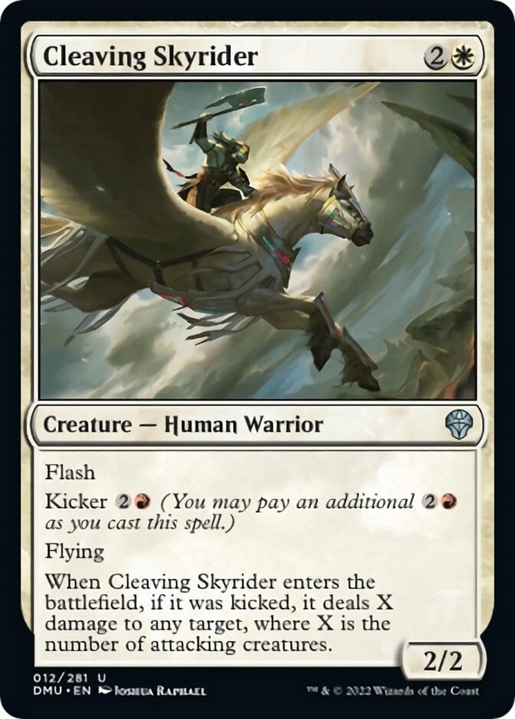 Image for Cleaving Skyrider (12) [Dominaria United] - Magic: The Gathering