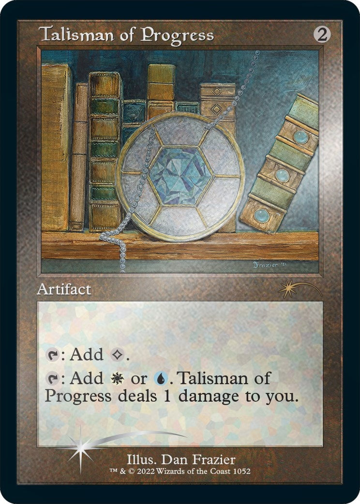 Image for Talisman of Progress (Retro Frame) (Foil Etched) (1052) [Secret Lair Drop Series] - Magic: The Gathering