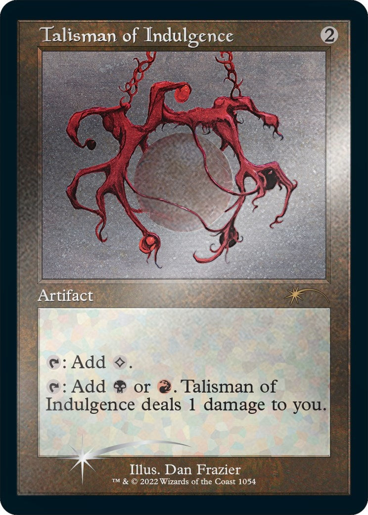 Image for Talisman of Indulgence (Retro Frame) (Foil Etched) (1054) [Secret Lair Drop Series] - Magic: The Gathering