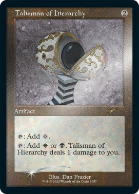 Image for Talisman of Hierarchy (Retro Frame) (Foil Etched) (1057) [Secret Lair Drop Series] - Magic: The Gathering