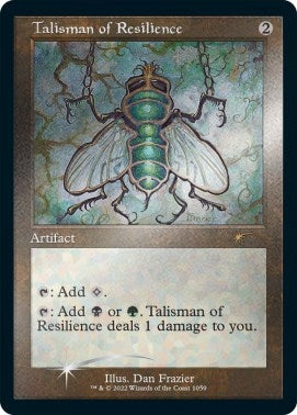 Image for Talisman of Resilience (Retro Frame) (Foil Etched) (1059) [Secret Lair Drop Series] - Magic: The Gathering