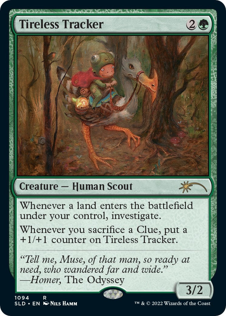 Image for Tireless Tracker (1094) (1094) [Secret Lair Drop Series] - Magic: The Gathering