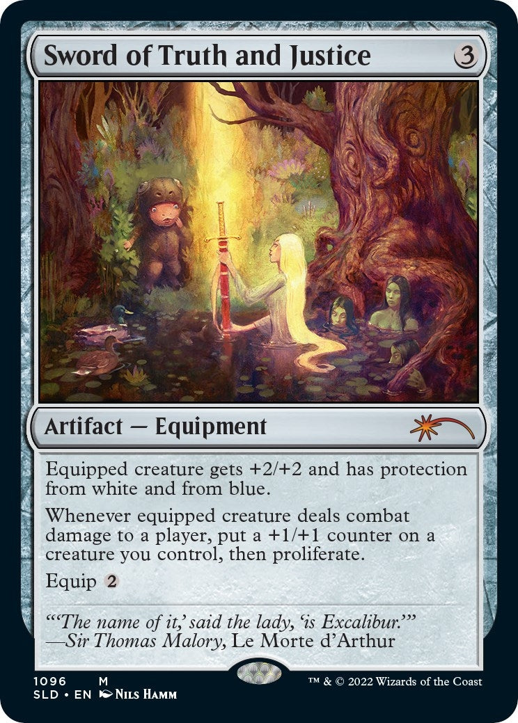 Image for Sword of Truth and Justice (1096) [Secret Lair Drop Series] - Magic: The Gathering