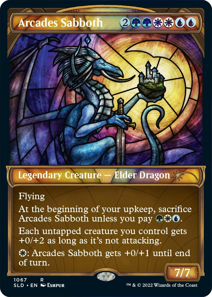 Image for Arcades Sabboth (Stained Glass) (Textured Foil) (1067) [Secret Lair Drop Series] - Magic: The Gathering