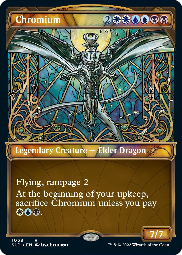 Image for Chromium (Stained Glass) (Textured Foil) (1068) [Secret Lair Drop Series] - Magic: The Gathering