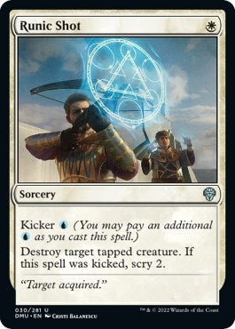 Image for Runic Shot (30) [Dominaria United] - Magic: The Gathering