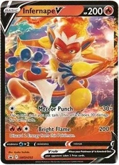 Image for Infernape V - SWSH252 (SWSH252) [SWSH: Sword & Shield Promo Cards] - Pokemon