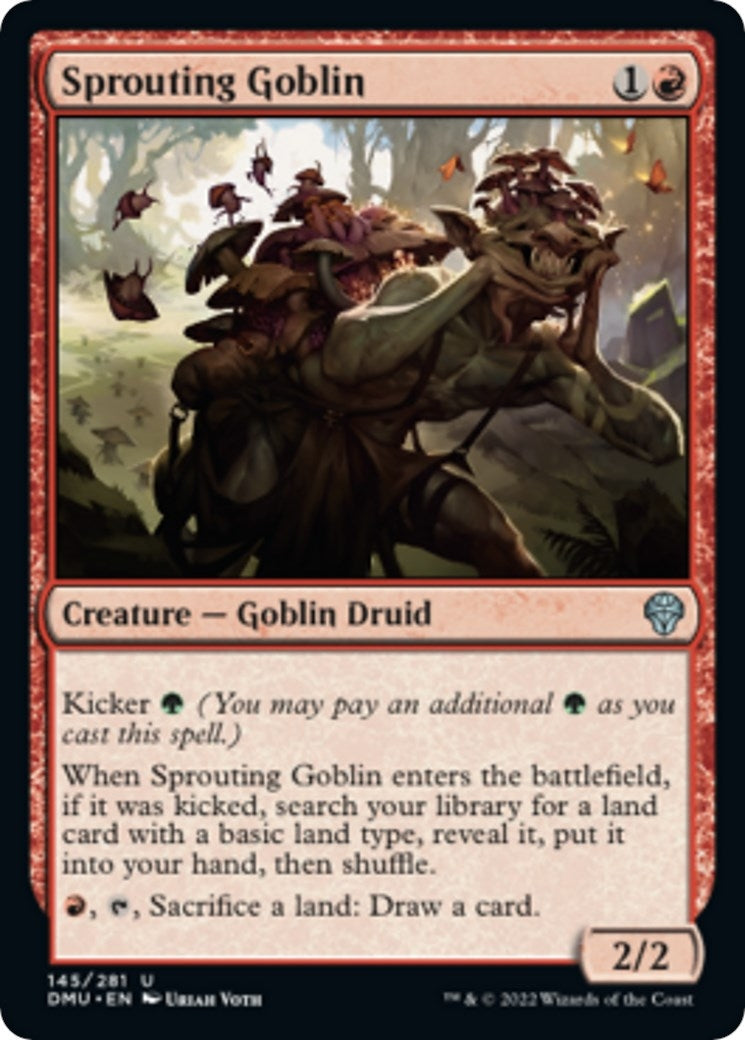 Image for Sprouting Goblin (145) [Dominaria United] - Magic: The Gathering