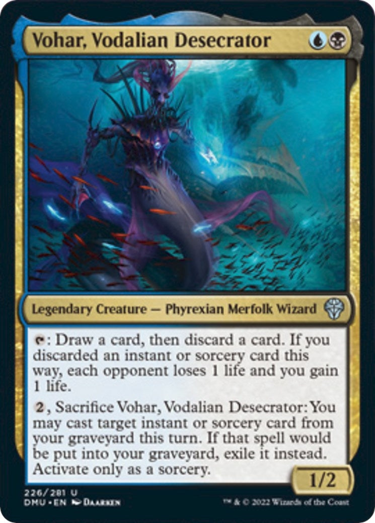 Image for Vohar, Vodalian Desecrator (226) [Dominaria United] - Magic: The Gathering