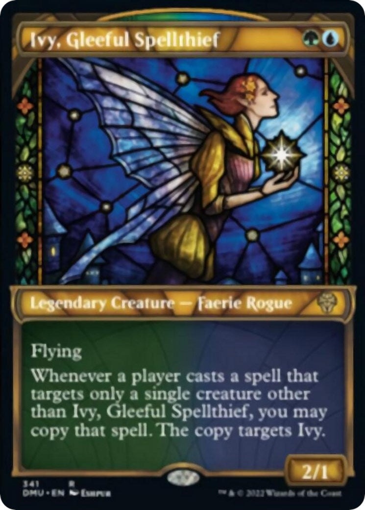 Image for Ivy, Gleeful Spellthief (Textured Foil) (341) [Dominaria United] - Magic: The Gathering