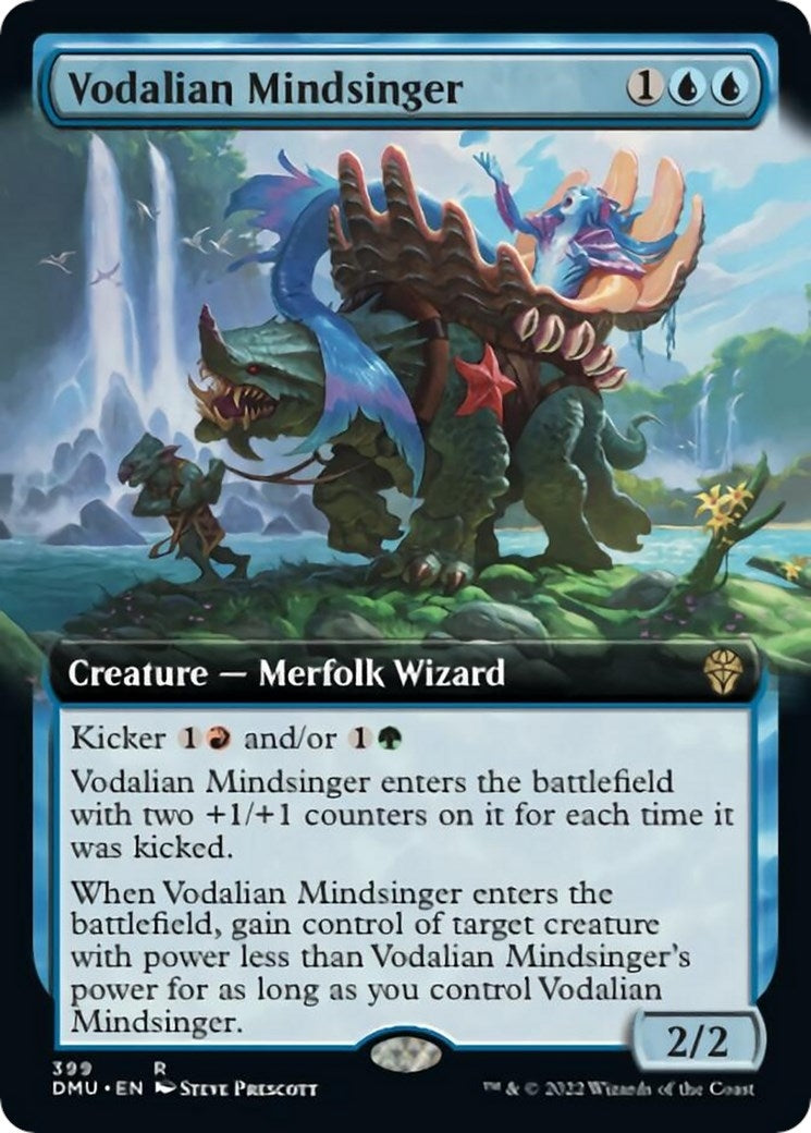 Image for Vodalian Mindsinger (Extended Art) (399) [Dominaria United] - Magic: The Gathering