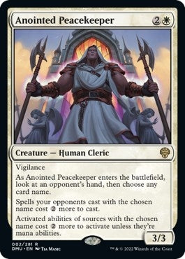 Image for Anointed Peacekeeper (2) [Dominaria United] - Magic: The Gathering