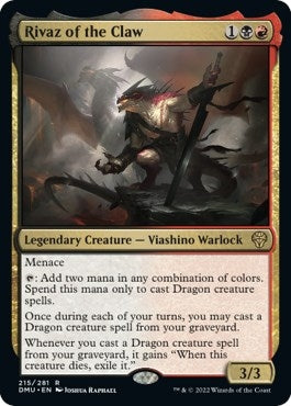 Image for Rivaz of the Claw (215) [Dominaria United] - Magic: The Gathering