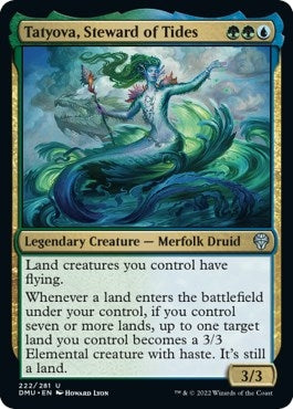 Image for Tatyova, Steward of Tides (222) [Dominaria United] - Magic: The Gathering