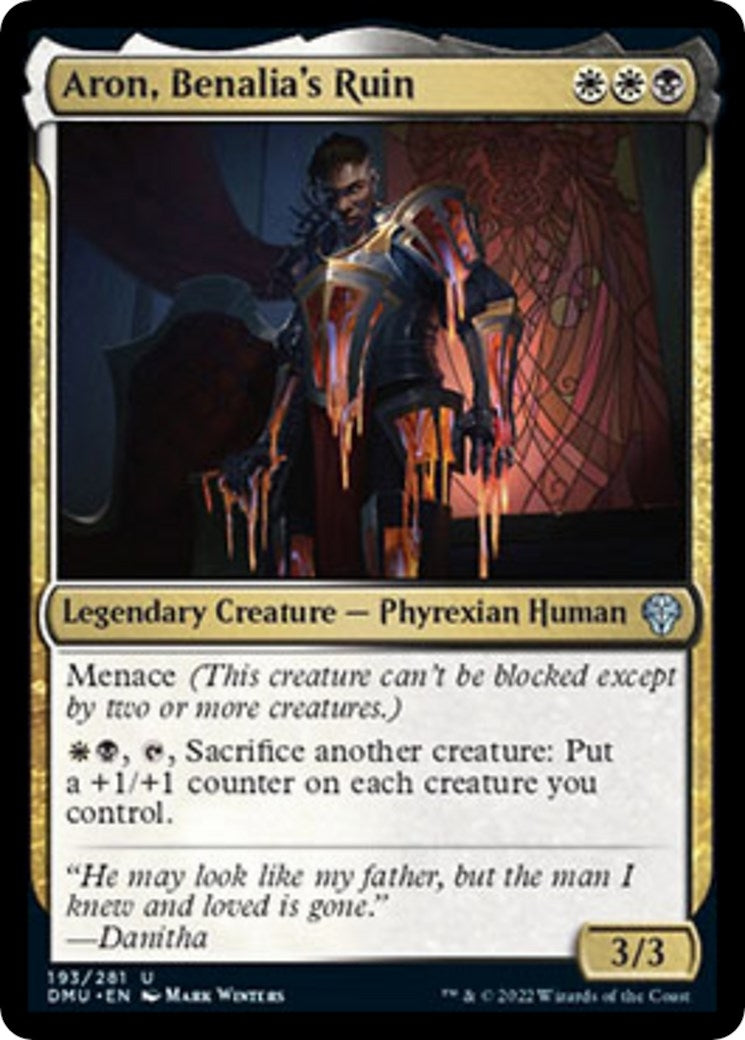 Image for Aron, Benalia's Ruin (193) [Dominaria United] - Magic: The Gathering