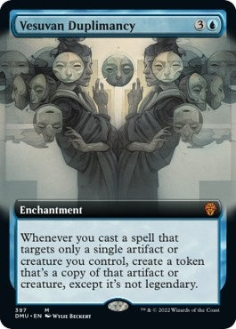 Image for Vesuvan Duplimancy (Extended Art) (397) [Dominaria United] - Magic: The Gathering