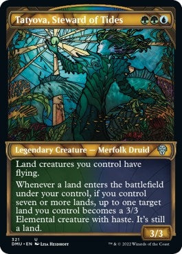 Image for Tatyova, Steward of Tides (Showcase) (321) [Dominaria United] - Magic: The Gathering