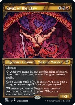 Image for Rivaz of the Claw (Textured Foil) (355) [Dominaria United] - Magic: The Gathering