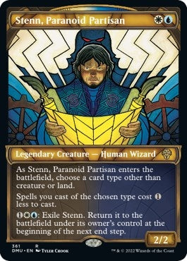 Image for Stenn, Paranoid Partisan (Textured Foil) (361) [Dominaria United] - Magic: The Gathering
